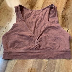 Aerie cross front bralette